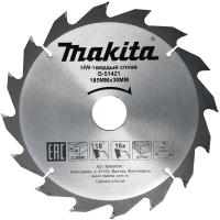 Пильный диск по дереву 185x30 мм, 16T Makita D-51421