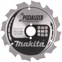 Пильный диск для строительных работ 190x2.0x30, 12T Makita B-31251