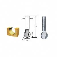Шаровидная фреза 15.9x8 мм Makita D-48131