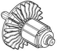 Ротор в сборе Makita 519691-1