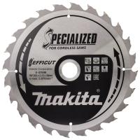 Пильный диск для дерева EFFICUT, 260x30х2.15, 24T Makita E-07696