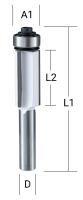 Фреза окантовочная 12,7х25,4х8х32х3Т Makita D-68046