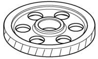 Косозубая шестерня 57 Makita 227797-8