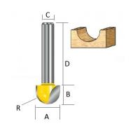 Фреза пазовая вертикальная 8x25x8x60 мм 2T Makita 793126-2