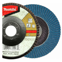 Лепестковый шлифовальный диск А40, 115 мм, стекловолокно, угловой Makita D-57417