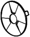 Крышка колеса Makita WL00000105