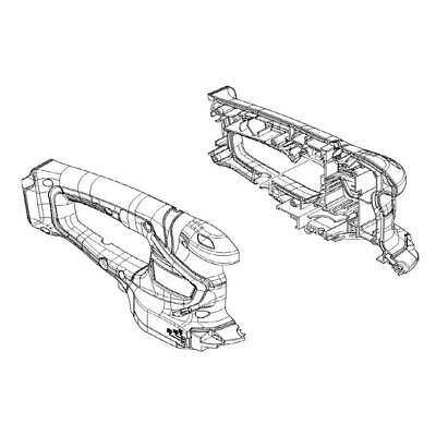 Корпус в сборе Makita 183G04-0