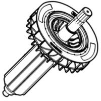 Ротор в сборе Makita 519722-6