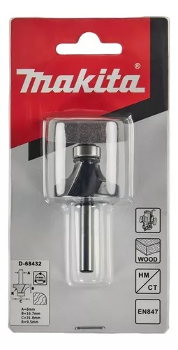 Фреза кромочная Makita D-68432