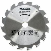 Пильный диск по дереву 165x20x2, 16T Makita D-09628