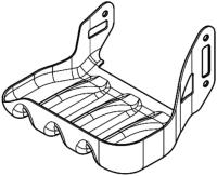 Крышка аккумулятора Makita 346784-9