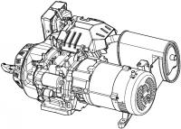 Двигатель Makita YA00000367