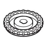 Регулировочное колесо в сборе Makita 417056-0