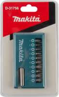 Набор насадок 25 мм, 11 шт Makita D-31756