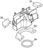 Сепаратор в сборе Makita 141F84-6