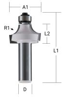 Фреза кромочная 31,8х8 мм Makita D-68622