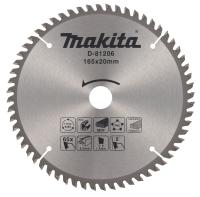 Диск универсальный 165х2.2х20, 60T Makita D-81206