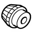 Коническая спиральная шестерня 14 Makita 226787-8