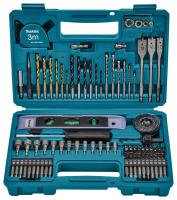 Набор сверл и насадок BASIC, 102 предметов Makita E-10730
