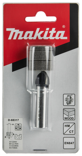 Фреза пазовая 15,8х12 мм Makita D-68317