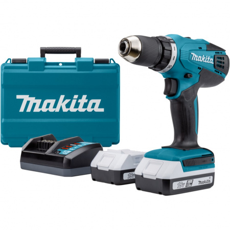 Дрель-шуруповёрт Makita DF457DWE