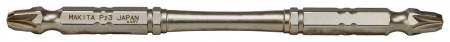 Насадка двусторонняя Silver Torsion PZ3, 110 мм, E-form (MZ), 3 шт Makita B-21945