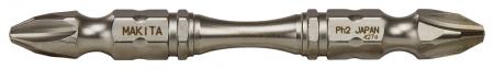 Насадка двусторонняя Silver Torsion, PH2, 65 мм, E-form (MZ), 3 шт Makita B-20703