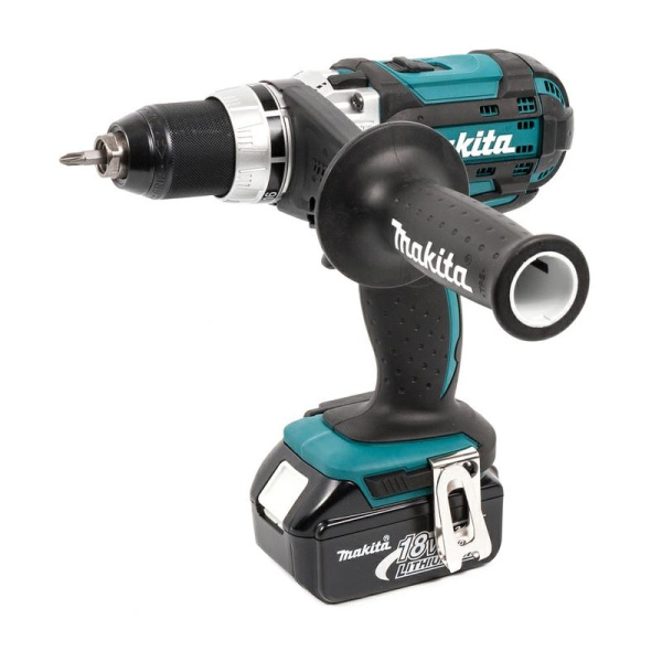 Аккумуляторная дрель-шуруповерт Makita DDF454RFE