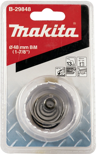 Коронка BiM 48x20 для листового металла Makita B-29848