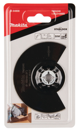 Диск для дерева и металла 100 мм, STARLOCK, TMA046 Makita B-64808