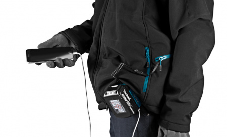 Куртка с подогревом Makita DCJ205ZXL