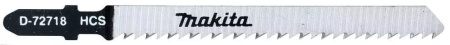 Лобзиковая пилка для дерева, 100 мм, 9TPI, 5 шт. Makita D-72718