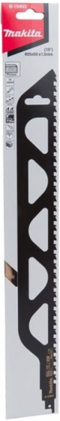 Сабельное полотно для газобетона и кирпича TC/HM 455x50x1.5 мм, 2TPI, 1 шт Makita B-10403