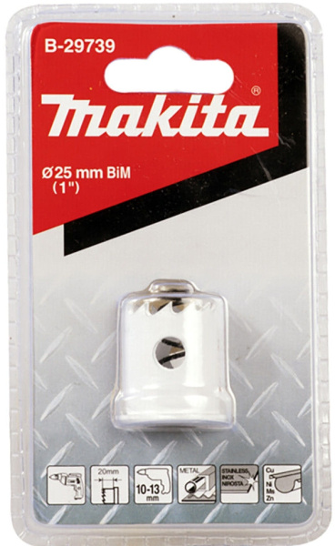 Коронка BiM 25x20 для листового металла Makita B-29739