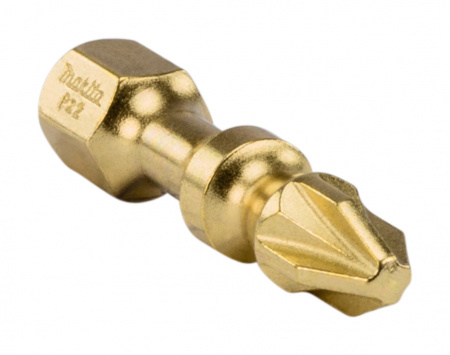 Насадка Impact Gold ShorTon Double Torsion PZ2, 30 мм, E-form (MZ), 2 шт Makita B-42226