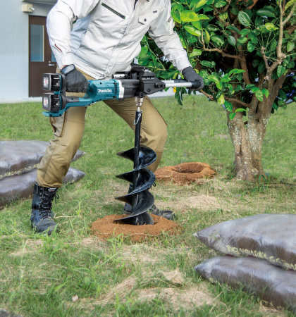 Аккумуляторный землебур Makita DDG460ZX7