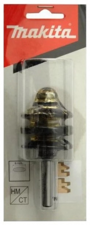 Фреза комбинированная рамочная 41х23.8, S8, 2T Makita D-11944