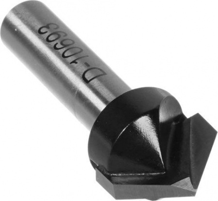 Фреза пазовая V-образная 90° 15.9х12.7, S8, 2T Makita D-10693