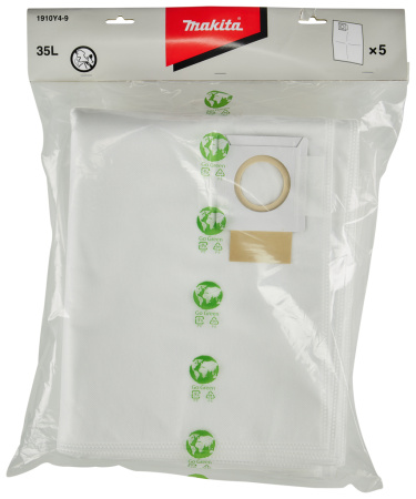 Флисовый мешок для пыли 35 л, 5 шт Makita 1910Y4-9