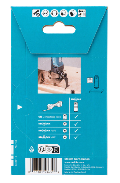 Полотно для твердого дерева 65х40, STARLOCK, TMA055 Makita B-64892