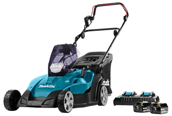 Аккумуляторная газонокосилка Makita DLM431PT2