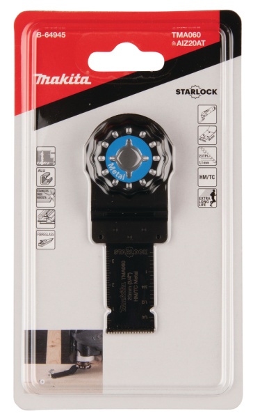 Полотно по металлу 20х40, STARLOCK, TMA060 Makita B-64945
