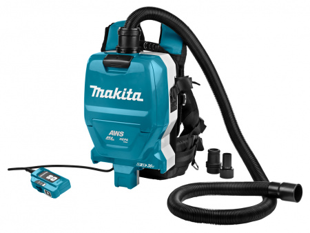 Аккумуляторный ранцевый пылесос Makita DVC265ZXU