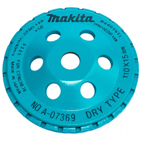 Диск алмазный чашечный 110x15 мм грубый Makita A-07369