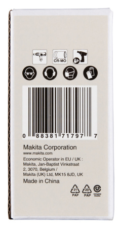 Ударная торцовая головка 3/4" 27x90 Makita E-22361