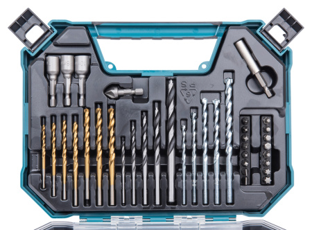 Набор насадок и сверл 38 шт в кейсе MACCESS Makita E-22573