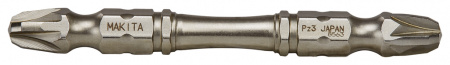 Насадка двусторонняя Silver Torsion, PZ3, 65 мм, E-form (MZ), 3 шт Makita B-20725