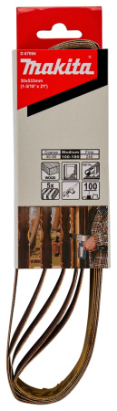 Шлифовальная лента 30х533 мм, A100, 5 шт. Makita D-67094