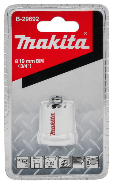 Коронка BiM 19x20 для листового металла Makita B-29692