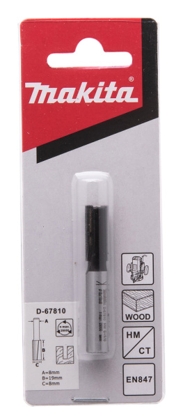 Фреза пазовая 8x20x8x32x2T Makita D-67810